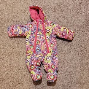 Okie Dokie Infant Baby Footed Snow Bunting Size 0-3 months